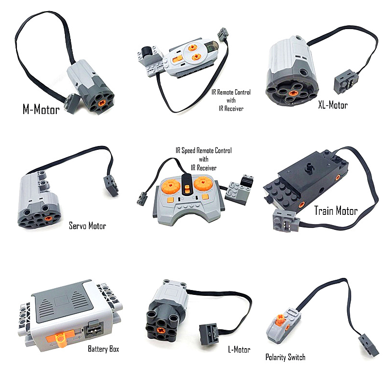 Technical Parts Motor Multi Po - Lego Set Technic 评论和价格