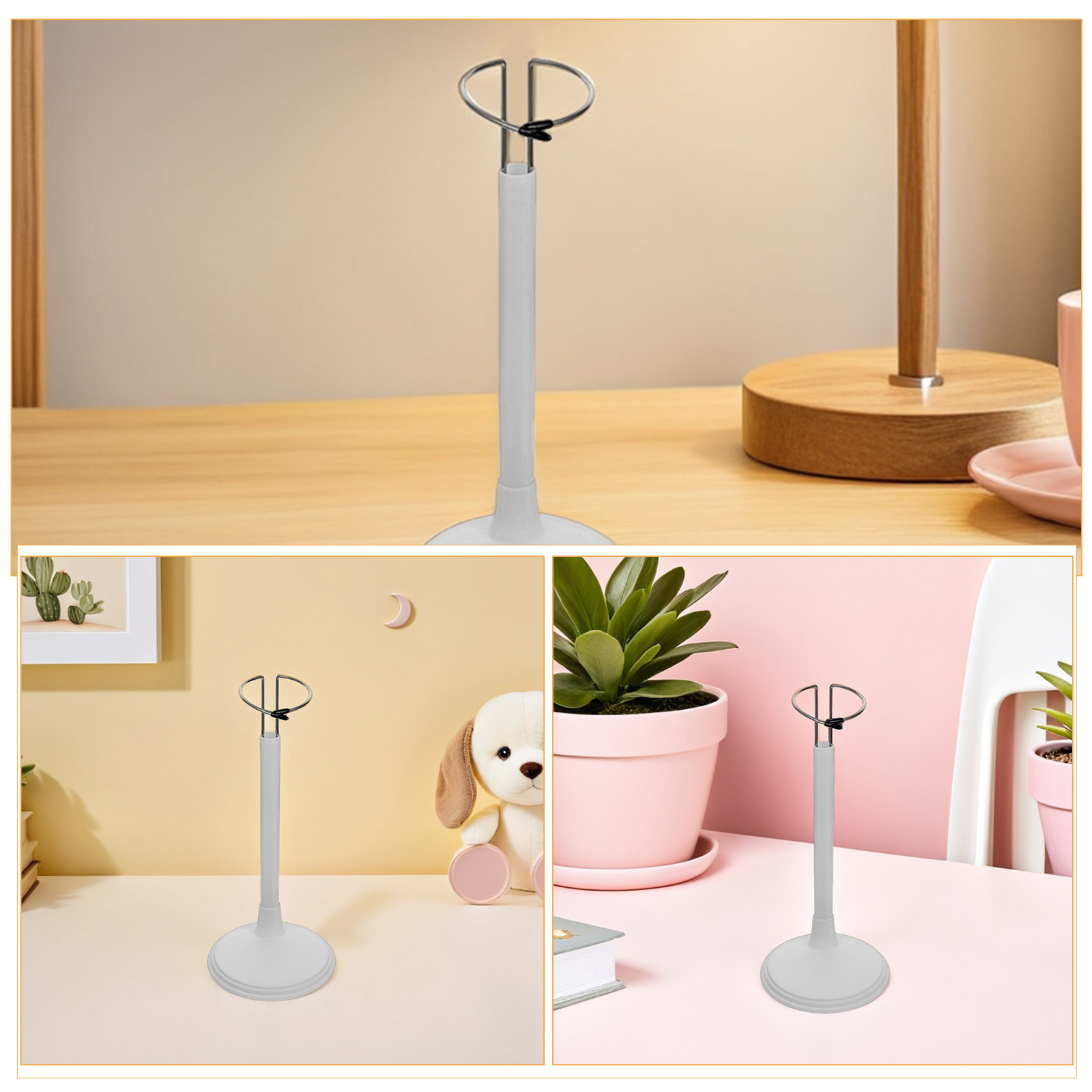 5Pcs Adjustable Display Stands - Action Figure Stand 评论和价格