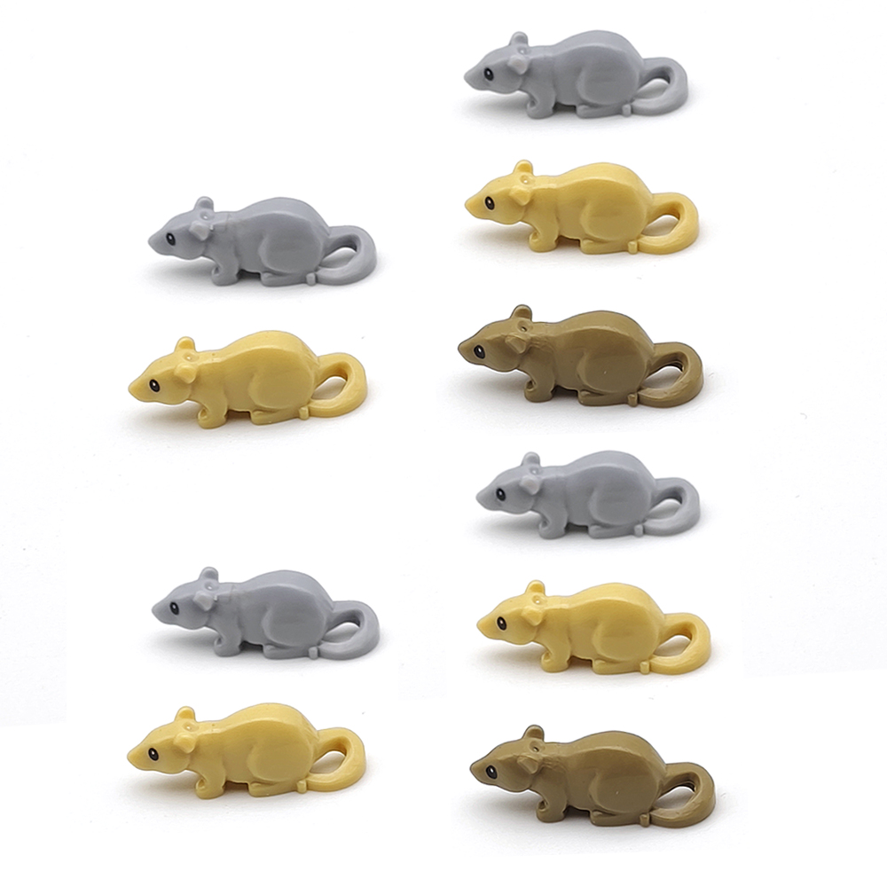 5pcs MOC City Animal Mouse Bui - Lego Set City 评论和价格