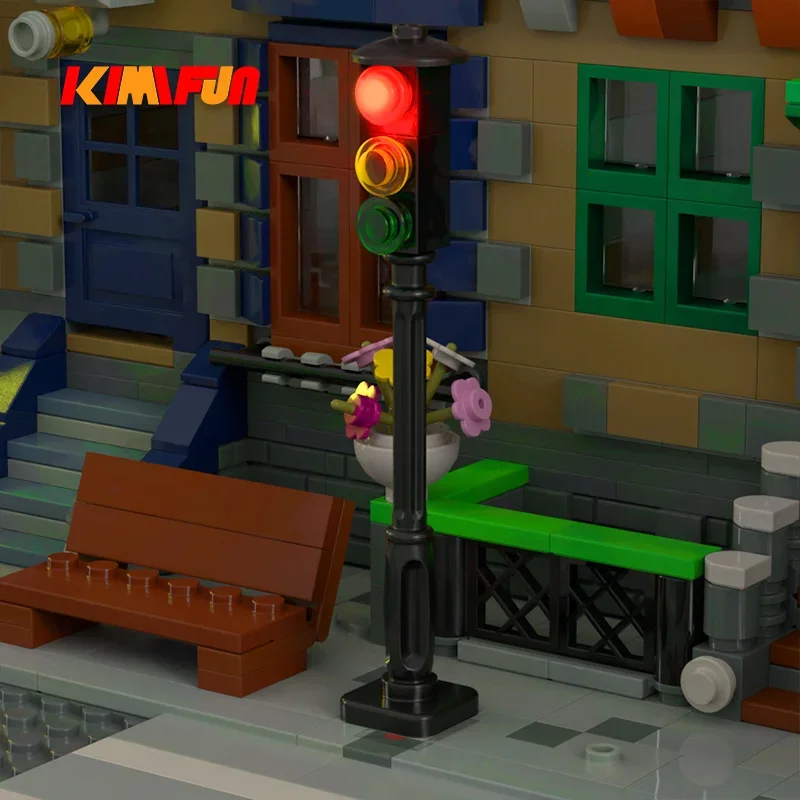 1pcs LED MOC Street Automatic  - Lego Set Creator 评论和价格
