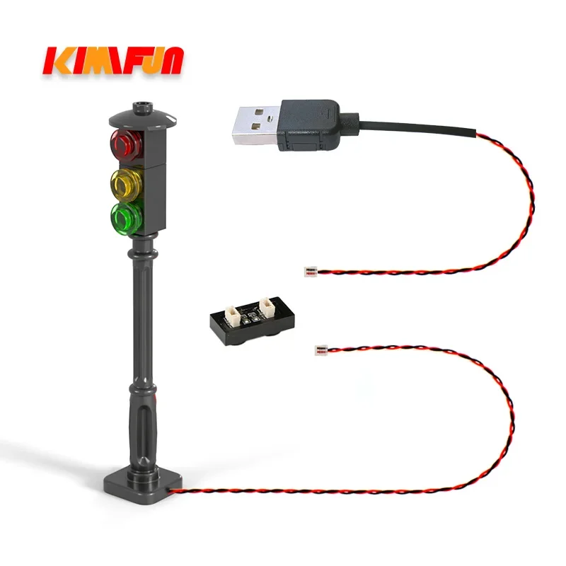 1pcs LED MOC Street Automatic  - Lego Set Creator 评论和价格