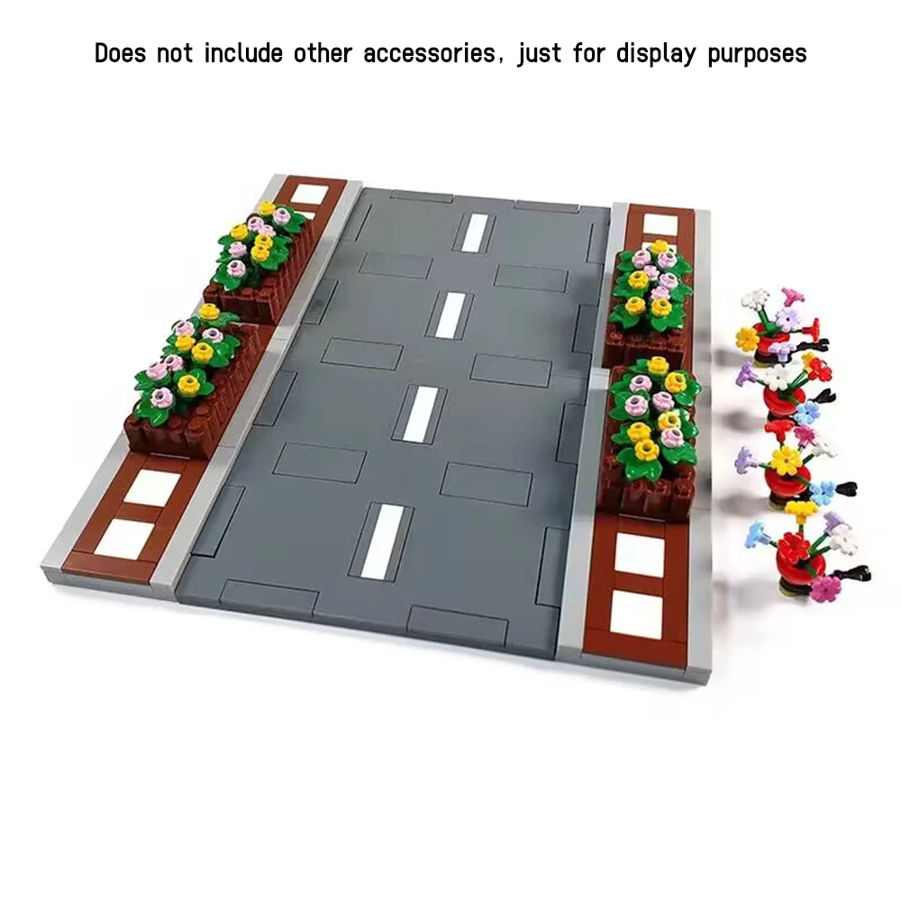 City Road Street Baseplate Bui - Lego Set City 评论和价格
