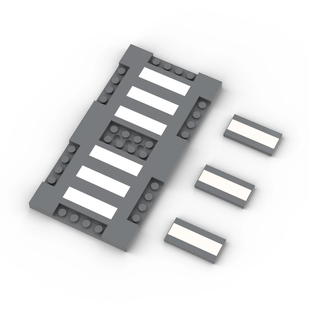City Road Street Baseplate Bui - Lego Set City 评论和价格