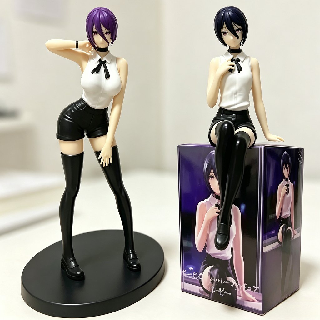 13-19CM Chainsaw Man Anime Fig - Action Figure Stand 评论和价格