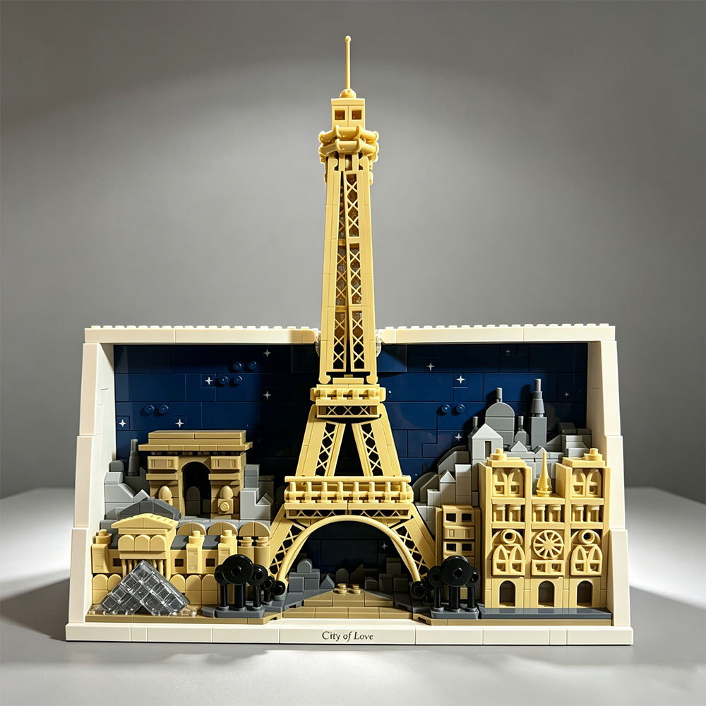 2026 NEW Love City—Paris Build - Lego Set City 评论和价格