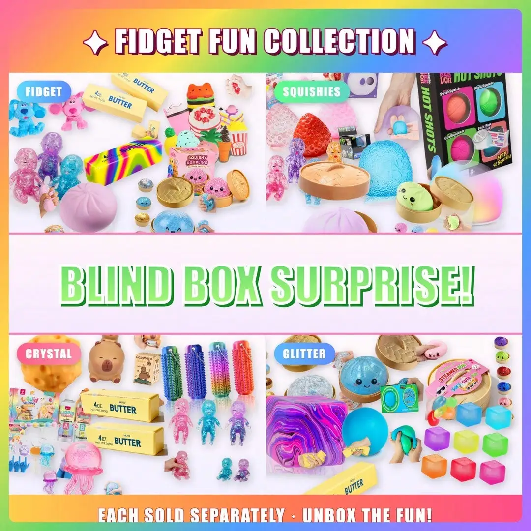 Rainbow Mystery Squish Blind B - Mystery Box Blind Bag 评论和价格